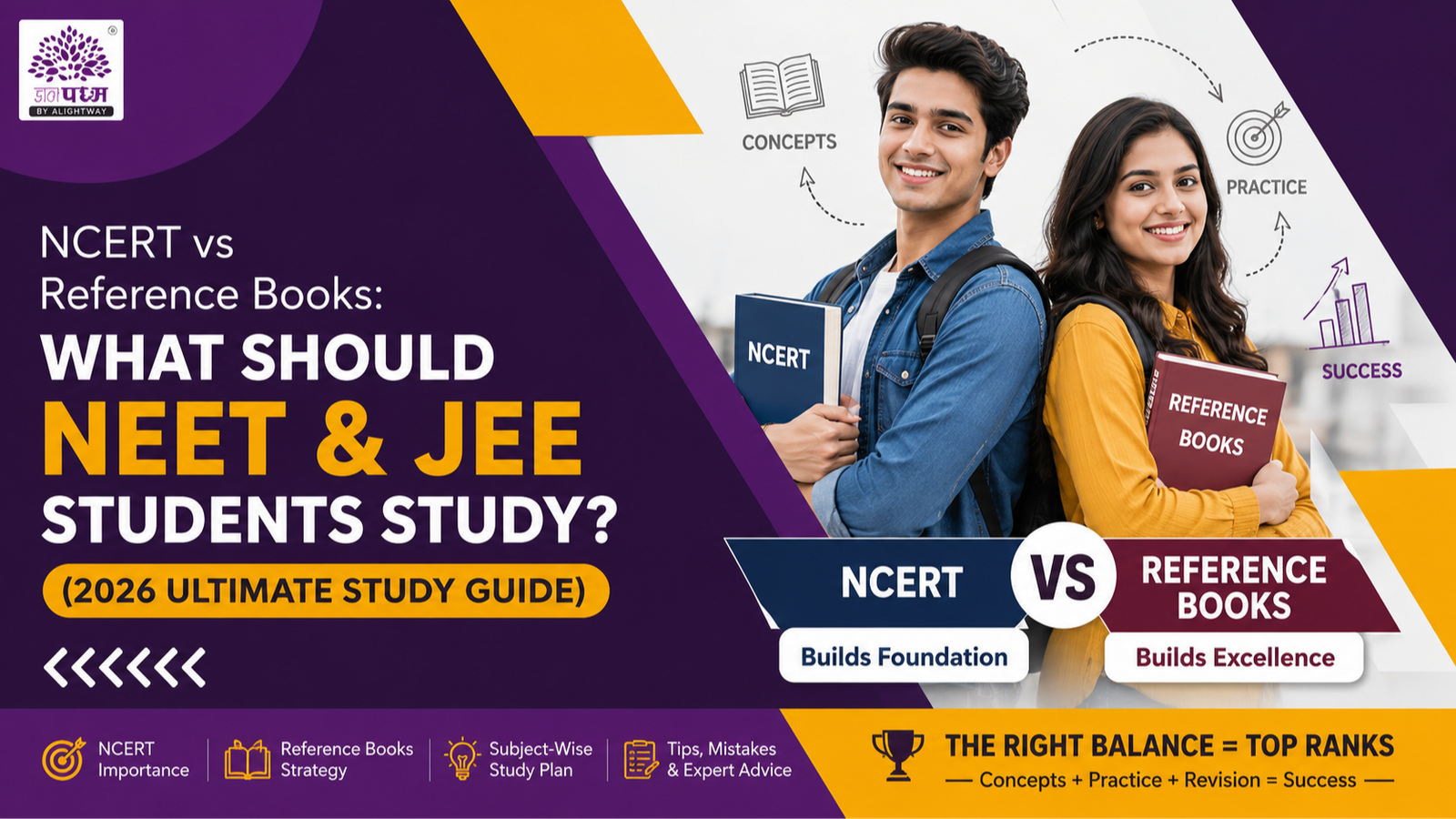 NCERT vs Reference Books: What Should NEET & JEE Students Study?